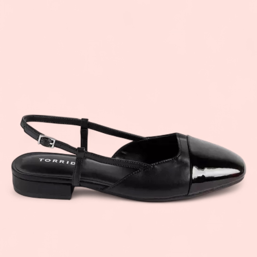 Torrid Flats Slingback Flat 9WW • lightly used